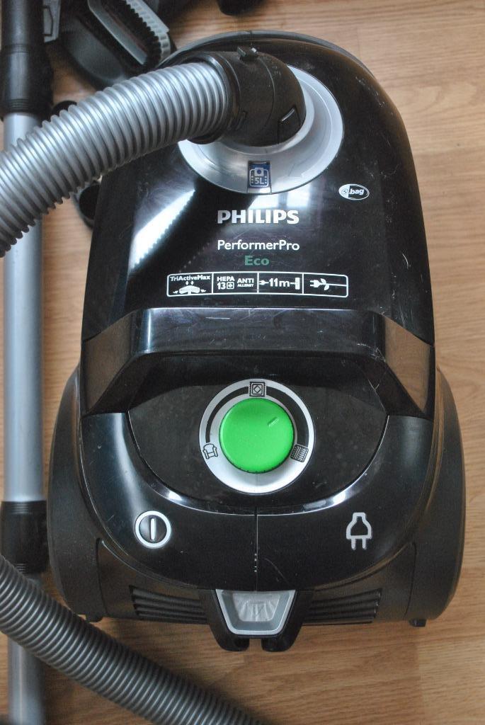 Stofzuiger, Philips, Witgoed en Apparatuur, Stofzuigers, Gebruikt, Stofzuiger, Minder dan 1200 watt, Stofzak, Ophalen