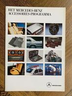 NL brochure folder Mercedes-Benz accessoires programma 1988, Ophalen of Verzenden, Zo goed als nieuw, Mercedes-Benz, Mercedes