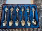 Zilveren Lepeltjes Set - Souvenir Lepels, Antiek en Kunst, Ophalen of Verzenden