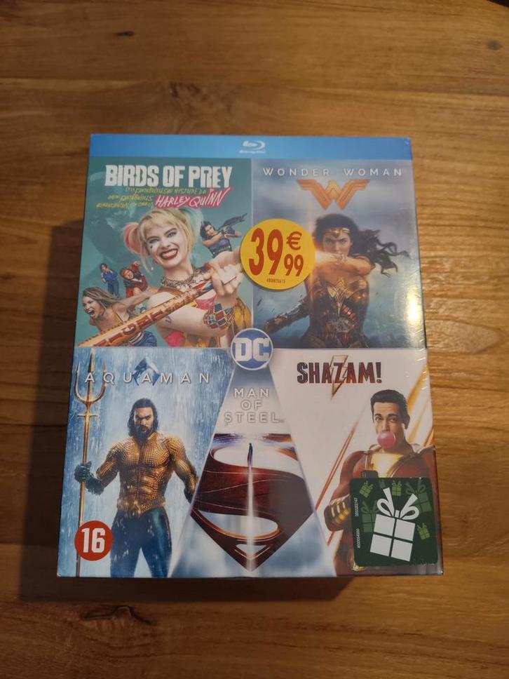 DC 5-film collection (Blu-ray)(nieuw in folie), Cd's en Dvd's, Blu-ray, Zo goed als nieuw, Ophalen of Verzenden