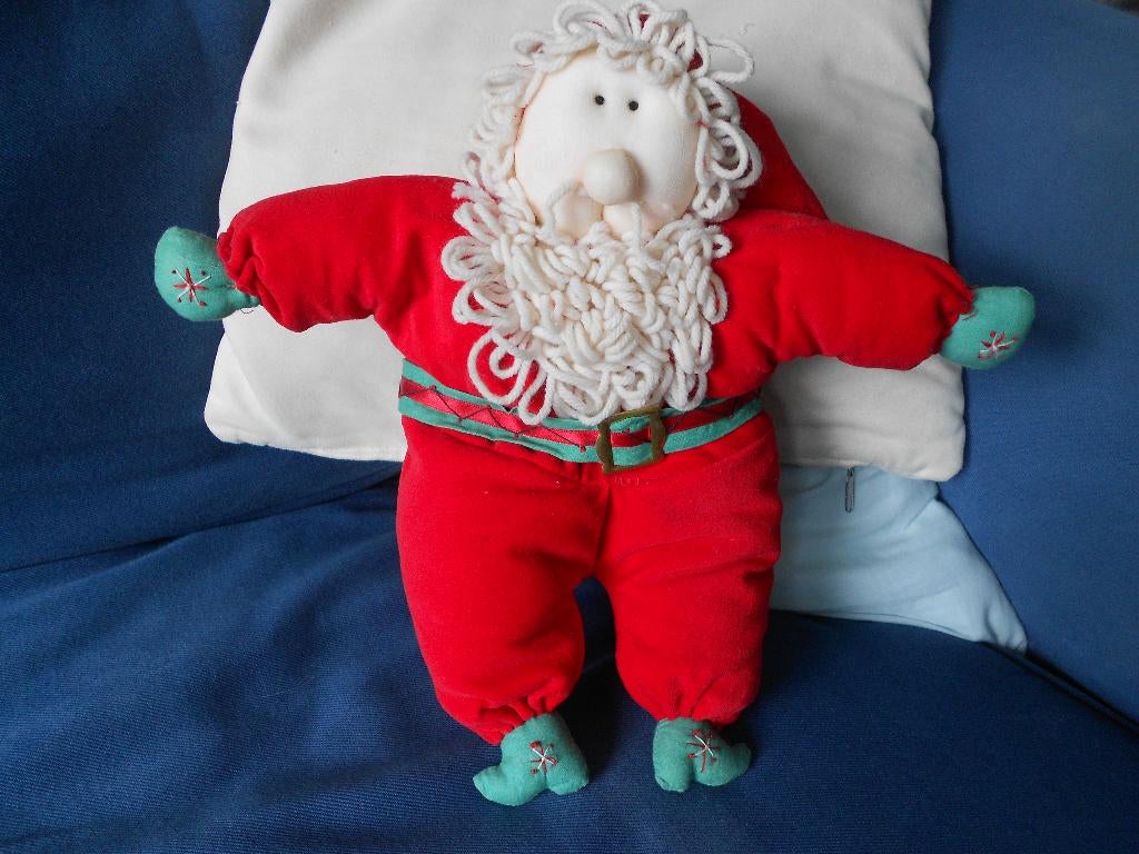 leuke kerstman knuffel van L. Dake en Zn Amsterdam, Ophalen, Gebruikt