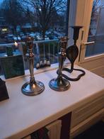 Zilveren kandelaars, gemerkt 925 en Duits, Ophalen of Verzenden, Zilver