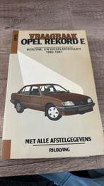 Vraagbaak Opel rekord E, Ophalen of Verzenden