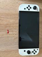 Nintendo Switch OLED (Witte Editie), Spelcomputers en Games, Games | Nintendo Switch, 1 speler, Ophalen, Zo goed als nieuw, Vanaf 3 jaar