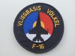 Klu RNLAF VOLKEL A/B F-16 ROUNDEL PATCH, Verzamelen, Luchtvaart en Vliegtuigspotten, Verzenden, Zo goed als nieuw, Patch, Badge of Embleem