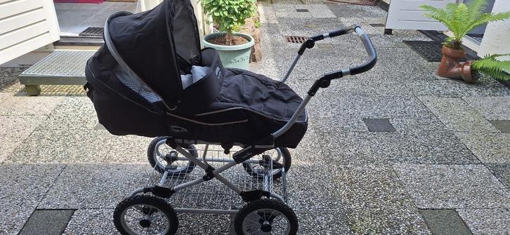 Kinderwagen, Kinderen en Baby's, Kinderwagens en Combinaties, Gebruikt, Combiwagen, Overige merken, Luchtbanden, Met reiswieg