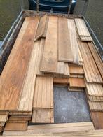 Massief eiken houten vloer, 50 tot 150 cm, Gebruikt, 10 tot 30 cm, Vloerdelen of -planken