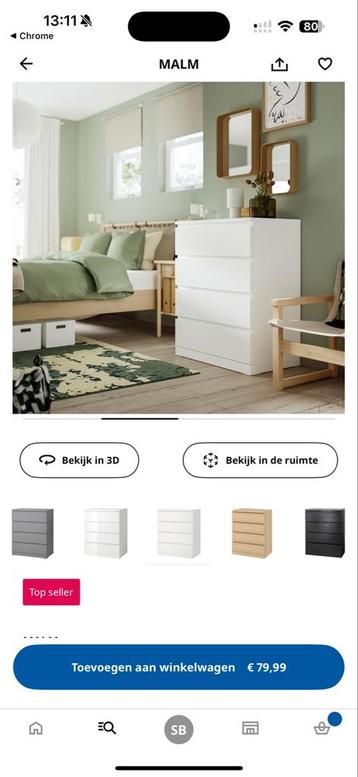 IKEA Malm ladekast - afbeelding 3