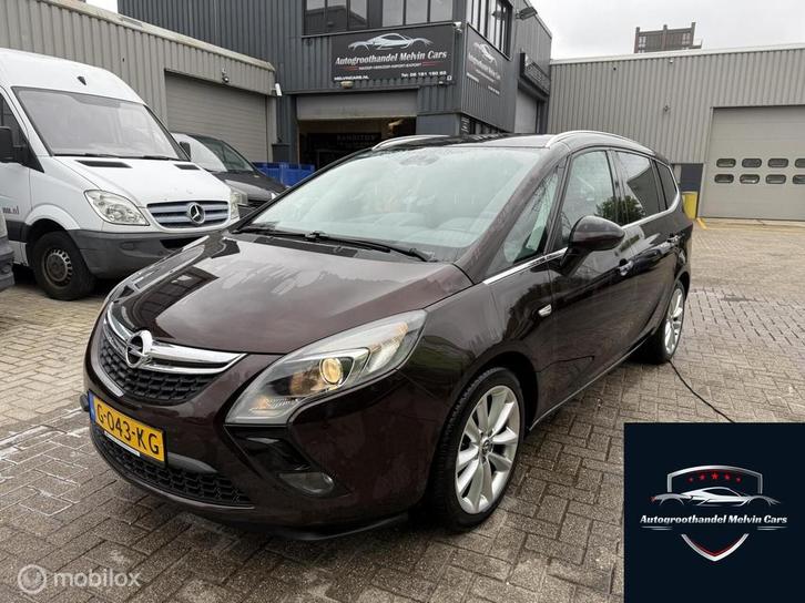 Opel Zafira Tourer 1.4 Cosmo Goed Onderhouden, Auto's, Opel, Bedrijf, Te koop, Zafira, ABS, Airbags, Airconditioning, Alarm, Bochtverlichting