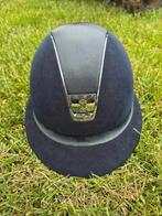 Miss Samshield Blauw Shimmer Maat M, Ophalen of Verzenden, Zo goed als nieuw, Dressuur, Cap
