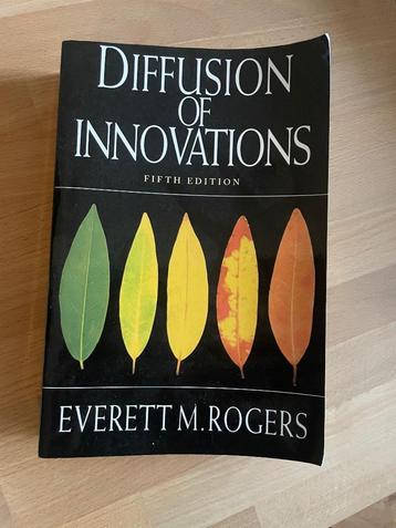 Diffusion of Innovations (5e editie) – Everett M. Rogers beschikbaar voor biedingen