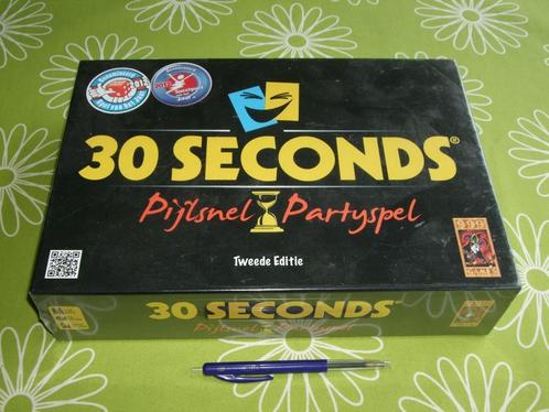 Nieuw in seal: 30 seconds Tweede Editie - Pijlsnel Partyspel, Hobby en Vrije tijd, Gezelschapsspellen | Bordspellen, Nieuw, Drie of vier spelers