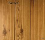 7204 Vintage houtlook schrootjes  behang wallpaper swiet, Huis en Inrichting, Stoffering | Behang, Verzenden