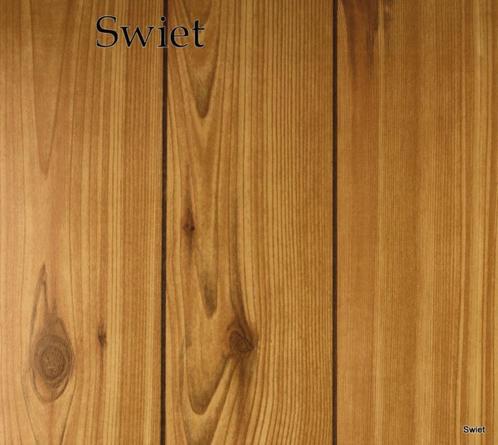 7204 Vintage houtlook schrootjes  behang wallpaper swiet, Huis en Inrichting, Stoffering | Behang, Verzenden