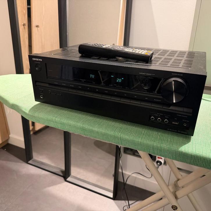 Onkyo TX-NR535 5.2-kanaals versterker (receiver), Audio, Tv en Foto, Versterkers en Receivers, Gebruikt, 5.1, 60 tot 120 watt