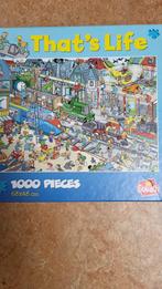 Thats life  1000 stukjes, Ophalen of Verzenden, 500 t/m 1500 stukjes, Zo goed als nieuw, Legpuzzel