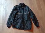 Regenpak zwart maat M Jas + Broek, Caravans en Kamperen, Ophalen, Zo goed als nieuw, Regenpak