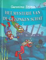 Geronimo Stilton- HET MYSTERIE vd GEZONKEN SCHAT, Geronimo Stilton, Ophalen of Verzenden, Fictie algemeen, Zo goed als nieuw