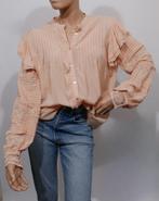 FABIENNE CHAPOT zacht roze rouzel blouse maat 42 ZGAN, Ophalen of Verzenden, Zo goed als nieuw, Maat 42/44 (L), Roze