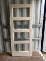 Binnendeur met glas, Ophalen, 80 tot 100 cm, Binnendeur, 200 tot 215 cm