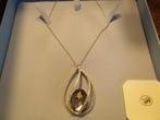 Swarovski Ketting., Sieraden, Tassen en Uiterlijk, Kettingen, Ophalen of Verzenden, Zo goed als nieuw, Zilver, Met strass