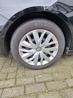 Michelin Alpin 6 winterbandenset met velgen en sierdop, Auto-onderdelen, Banden en Velgen, Ophalen, Gebruikt, 16 inch, Banden en Velgen