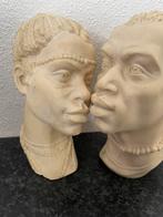 Afrikaanse Busten - Polyresin - 18cm, Ophalen of Verzenden