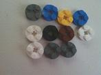 Lego: Plaatjes 2x2 rond 4 noppen, Ophalen of Verzenden, Gebruikt, Lego