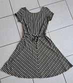 King Louie zomerjurk, maat M ( zwart gestreept), Maat 38/40 (M), Zwart, Ophalen of Verzenden, Zo goed als nieuw