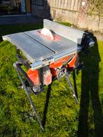 Milwaukee M18 accu tafelzaag met onderstel, Gebruikt, Cirkelzaag, Ophalen of Verzenden, Milwaukee