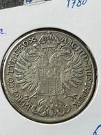 Oostenrijk schaarse thaler 1780 Maria Theresia, Postzegels en Munten, Ophalen of Verzenden, Oostenrijk, Losse munt, Zilver