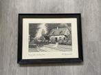 R. Weymeersch pentekening (?) Kempisch landschap 1941, Ophalen of Verzenden