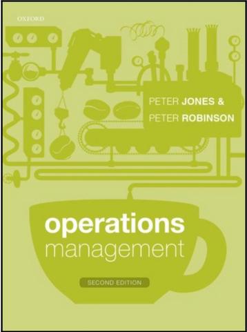 Peter Jones, Peter Robinson - Operations Management beschikbaar voor biedingen