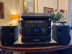 JVC Stereo Toren Platenspeler Tuner Versterker Cassette CD, Ophalen, Gebruikt, Cd-speler, JVC
