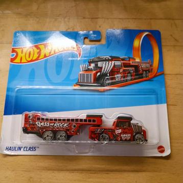 Hot Wheels Haulin Class rock rood let op beschikbaar voor biedingen