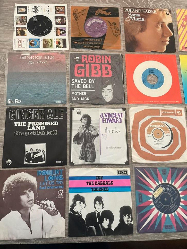 26 singeltjes vinyl, los of in 1 koop (singles, 7 inch), Cd's en Dvd's, Vinyl Singles, Gebruikt, Single, Pop, 7 inch, Ophalen of Verzenden