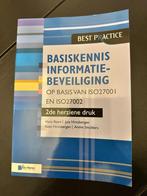 Basiskennis Informatiebeveiliging, Boeken, Ophalen of Verzenden, Zo goed als nieuw, Overige onderwerpen