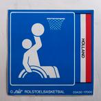 Leuke sticker.   ROLSTOELBASKETBAL.   HOLLAND., Ophalen of Verzenden, Zo goed als nieuw, Overige typen