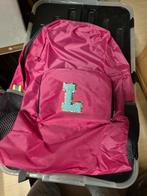 (2) Opvouwbare rugtas met letter L (nieuw), Ophalen of Verzenden, Nieuw, Roze