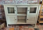 Dressoir kastje landelijk 4kastje 2 vakjes 1 lade, Ophalen, Gebruikt, 25 tot 50 cm, Met deur(en)