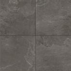 Keramische tegel Ardesie Antracite 60x60x3cm ACTIE, Keramiek, Nieuw, Ophalen of Verzenden, 10 m² of meer