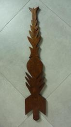 levensboom gevelteken eikenhout zonnerad maanstand korenaar, Antiek en Kunst, Ophalen