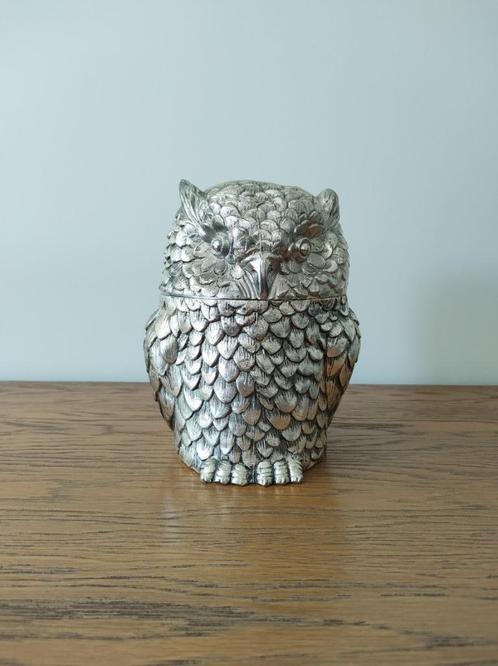 Mauro Manetti - ijsemmer uil/owl - vintage, Antiek en Kunst, Kunst | Designobjecten, Ophalen of Verzenden
