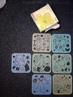 tupperware stencils, Hobby en Vrije tijd, Tekenen, Ophalen of Verzenden, Gebruikt, Overige typen