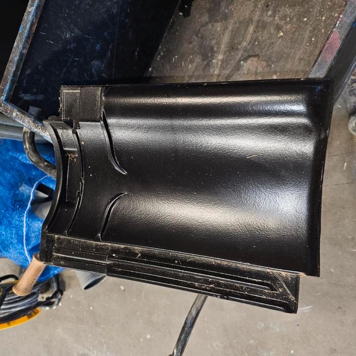 400 Nieuwe OVH pan zwart verglaasd., Doe-het-zelf en Verbouw, Dakpannen en Dakbedekking, Nieuw, Dakpannen, Steen of Klei, Zwart