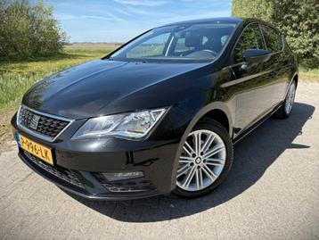 Seat Leon 1.4 TSI 92KW 2017 Zwart beschikbaar voor biedingen