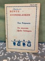 Vintage boekje Bonte avondklanken (160625), Boeken, Ophalen of Verzenden, Gelezen