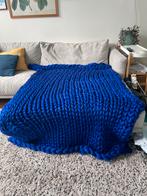 Kasjmier Blauwe Deken - Heerlijk Warm!, Ophalen, Blauw, 150 tot 200 cm, Nieuw