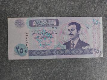 250 dinar Irak, Saddam Hoessein