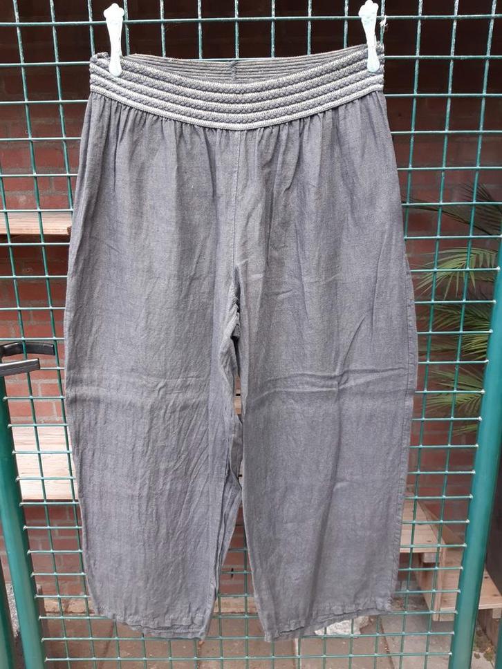 Paprika linnen broek grijs nieuw, Kleding | Dames, Grote Maten, Nieuw, Broek of Spijkerbroek, Grijs, Ophalen of Verzenden